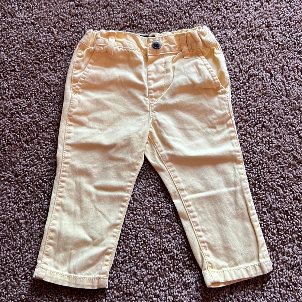 Toddler boy stretch skinny chino pants